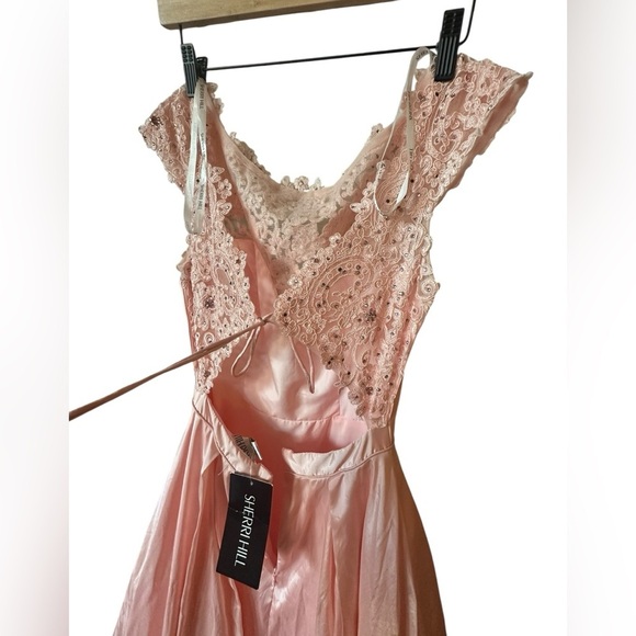 Sherri Hill Blush Evening Dress - Picture 13 of 15